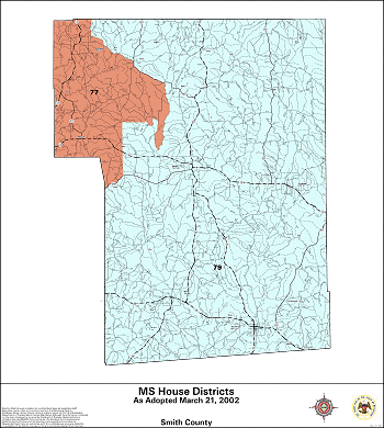 Mississippi House Districts - Smith County