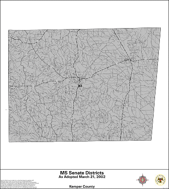 Mississippi Senate Districts - Kemper County