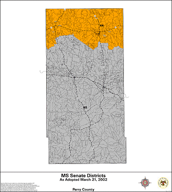 Mississippi Senate Districts - Perry County